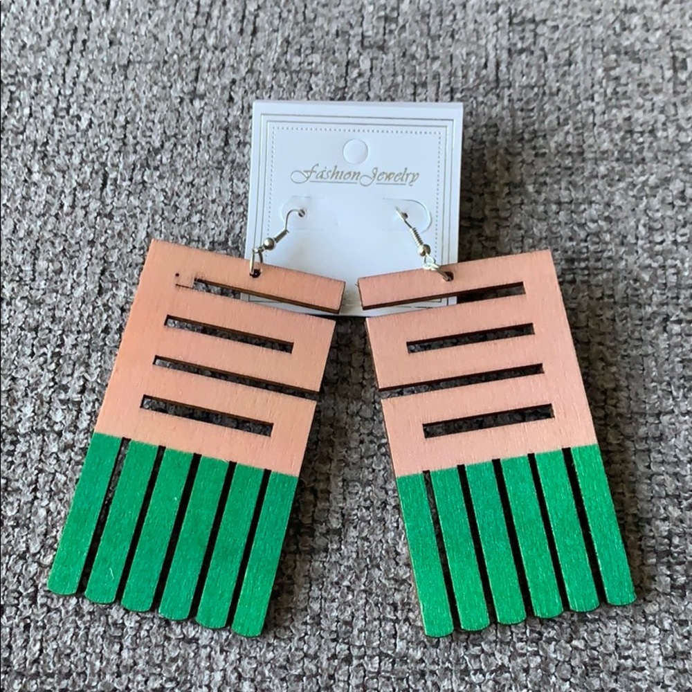 💥SALE💥 Wooden Earrings African Adinkra Versatile